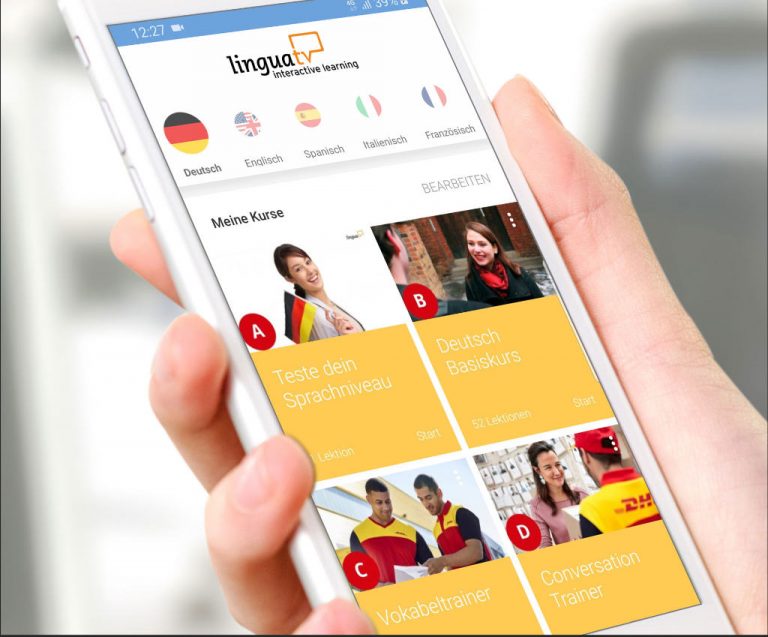 The language learning app for DHL Group employees
