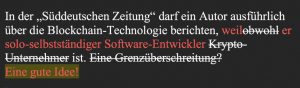 Verbesserte Überschrift des Artikels von N Wirminghaus.