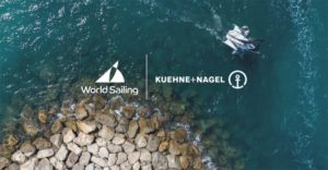 World Sailing partners with Kuehne+Nagel for three years to handle logistics for sailing events, focusing on sustainability and decarbonization.