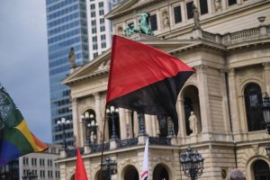 Rally at Alte Oper Frankfurt