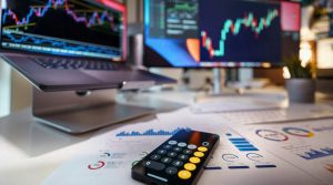 a remote control sitting on top of a table